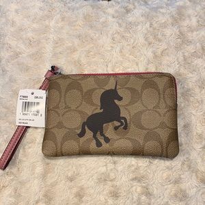 Coach Unicorn Wristlet